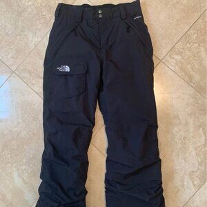 The North Face Girls Black Waterproof Ski Pants Size Large 14/16